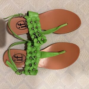 Women's Green Sandals